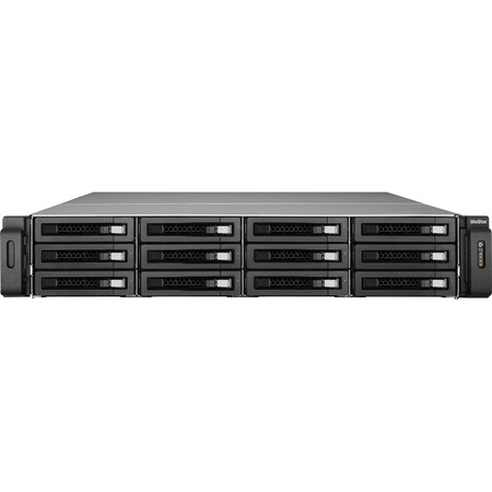 Qnap Qnap 12-Bay 2U Nvr, 48-Ch, Surveillance, Redundant Power, Intel Core VS-12148U-RP-PRO+-US